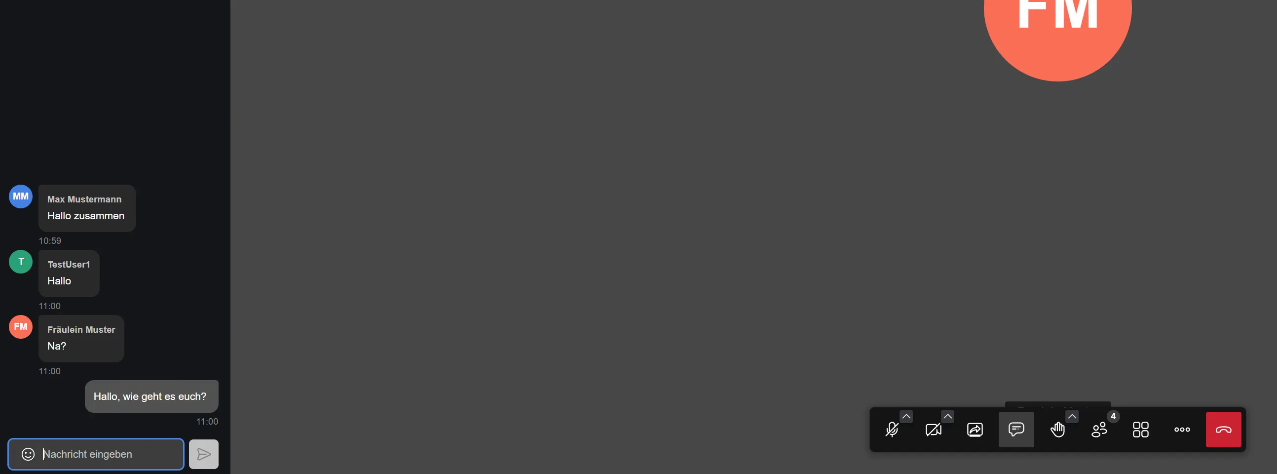 Chat-Fenster Chat-Fenster