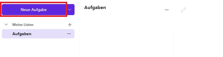 Neue Aufgabe Neue Aufgabe