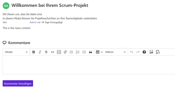 Neuigkeiten kommentieren Neuigkeiten kommentieren