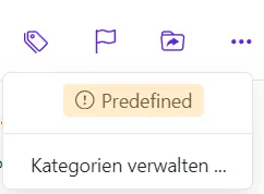 Kategorie festlegen Kategorie festlegen
