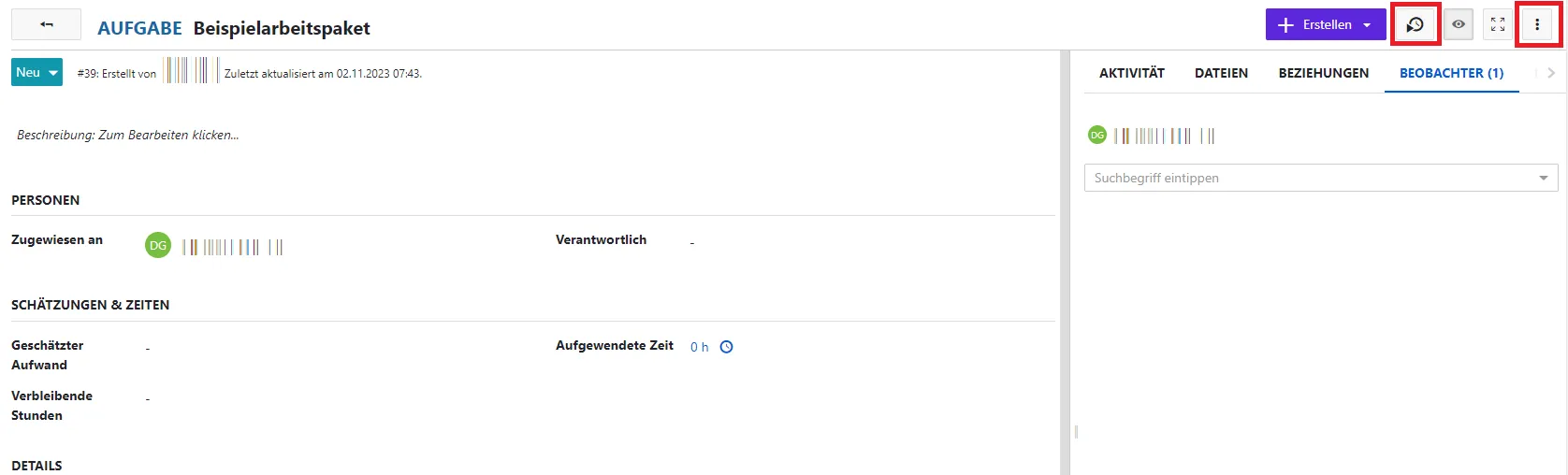 Zeit erfassen Zeit erfassen