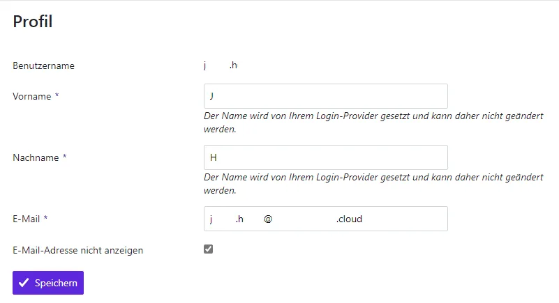 Ansicht Mein Konto Ansicht Mein Konto