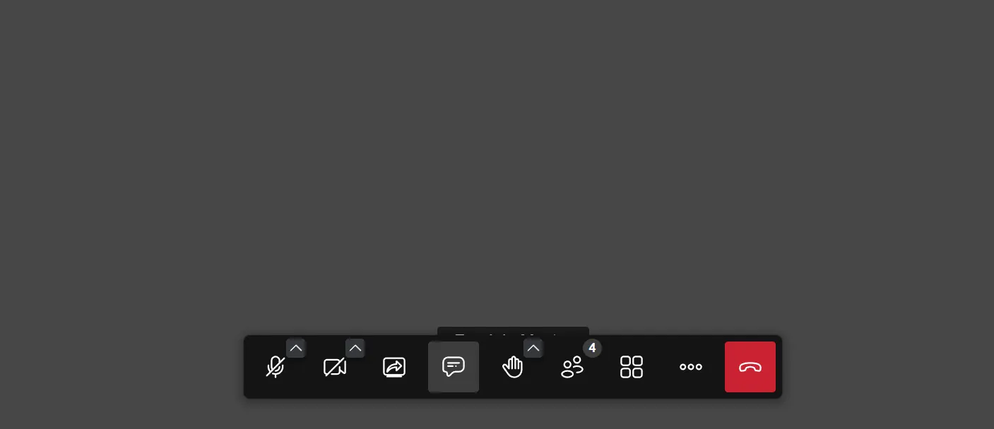 Symbolleiste: Chat öffnen Symbolleiste: Chat öffnen