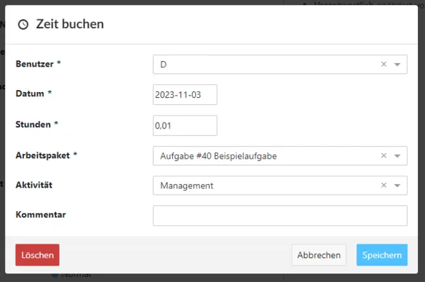 Zeit erfassen mittels Timer Zeit erfassen mittels Timer