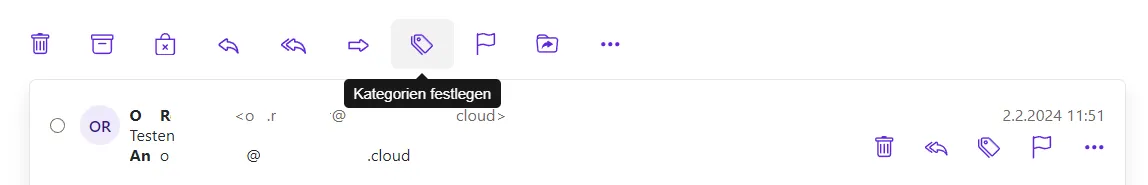 Kategorie festlegen-Button Kategorie festlegen-Button