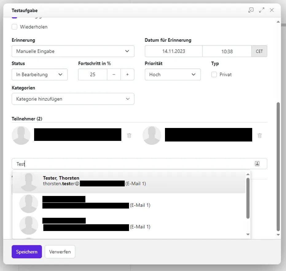 Mitglieder hinzufügen Mitglieder hinzufügen