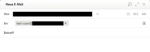 E-Mail Dialog E-Mail Dialog